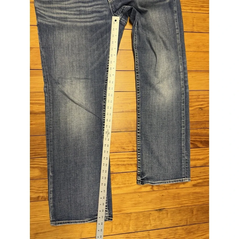 BKE Buckle Jeans Mens 36R Derek Bootleg Medium Wash Denim Western Denim